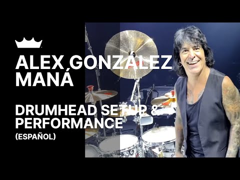 Remo + Alex González / Maná: Drumhead Setup & Demo (Español)