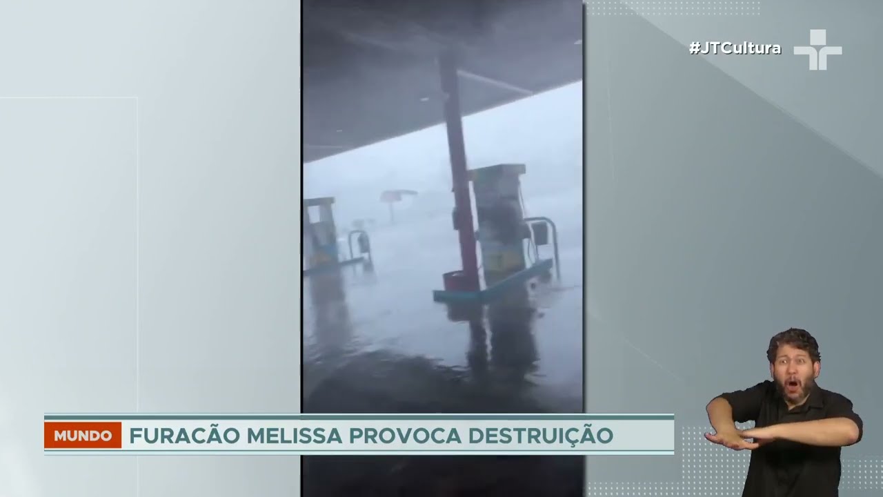 Furacão Melissa atinge Cuba e força retirada de mais de 600 mil pessoas  TV Online Furacão Melissa atinge Cuba e força retirada de mais de 600 mil pessoas