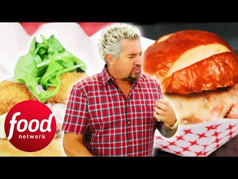 Guy Fieri Loves These UNBELIEVABLE Sandwiches! | Diners, Drive-Ins and Dives