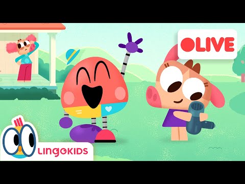 🌟🤖 Join BABY BOT's Adventures LIVE! Cartoons for Kids | Lingokids