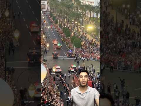 استقبال ملكي لأشبال الأطلس أبطال العالم #الجزائر #المغرب