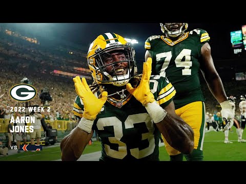 Aaron Jones OWNED The Bears Defense On SNF! video clip