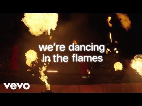 The Weeknd - Dancing In The Flames (Official Lyric Video)