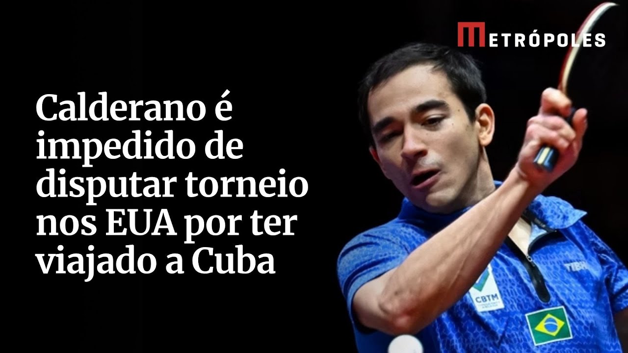 Calderano é impedido de disputar torneio nos EUA por ter viajado a Cuba