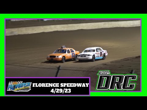 Florence Speedway | 4/29/23 | Crown Vics | Feature - dirt track racing video image