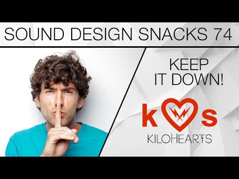 Quieter Drums Are Louder – Sound Design Snacks 74
