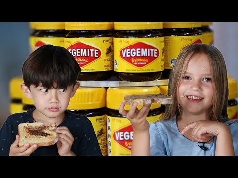 Kids Try Vegemite For The First Time