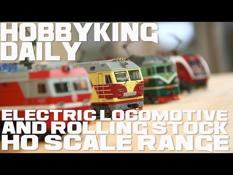 Electric Locomotive and Rolling Stock HO Scale Range - HobbyKing Daily - UCkNMDHVq-_6aJEh2uRBbRmw