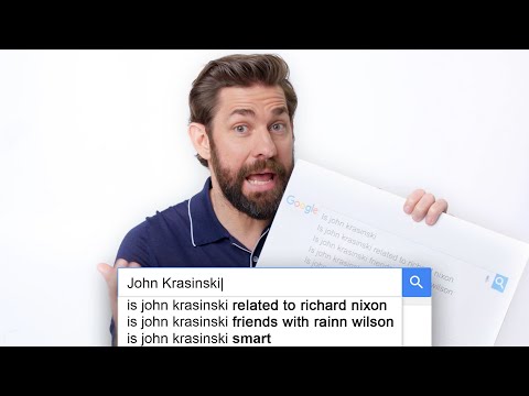 John Krasinski Answers the Web's Most Searched Questions | WIRED - UCftwRNsjfRo08xYE31tkiyw