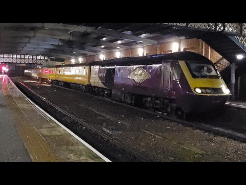 43274 & 43277 at Grimsby Town with 1Q50 Derby R.T.C.(Network Rail) to Doncaster C.H.S (08/02/2024)