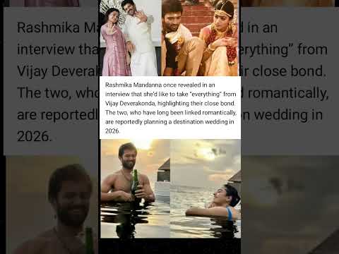 Rashmika says she'd take 'everything' from Vijay Deverakonda #RashmikaMandanna #VijayDeverakonda