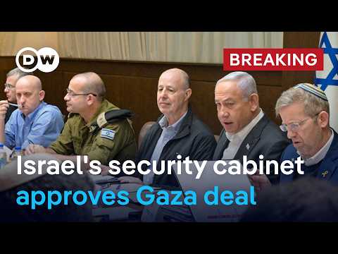 Israel's security cabinet agrees to six-week ceasefire deal in Gaza | DW News