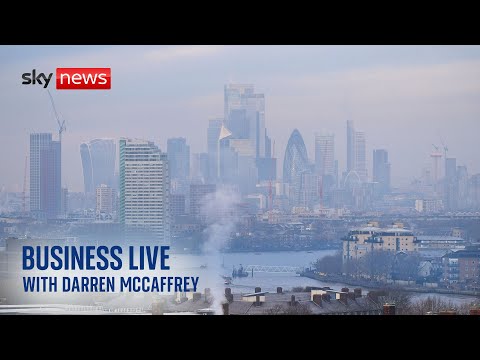 UK economy grew more than expected in February  | Business Live with Darren McCaffrey
