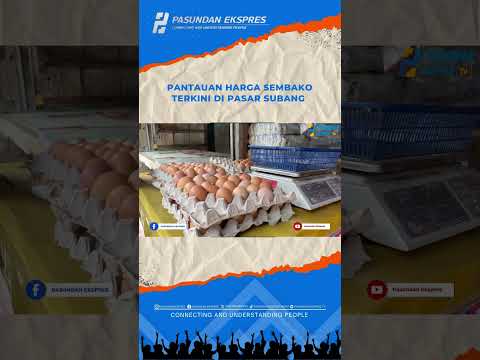 Pantauan Harga Sembako Terkini di Pasar Subang #shortvideo#shorts #short