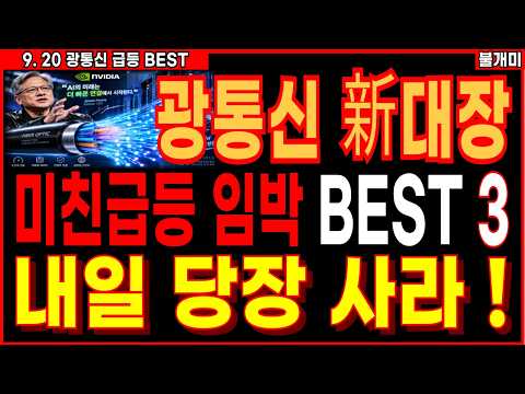 [<strong>불개미</strong> AI광통신관련주 주식추천 급등주]