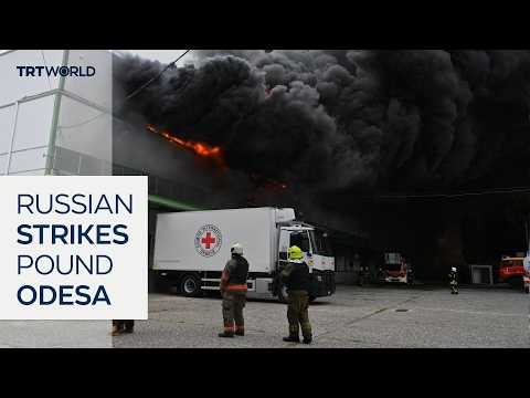 Russian strikes hit Ukraine as peace talks loom