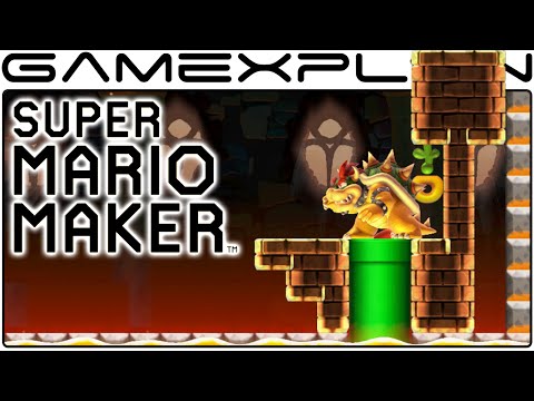 Bowser's "Throne Room" in  Super Mario Maker - UCfAPTv1LgeEWevG8X_6PUOQ