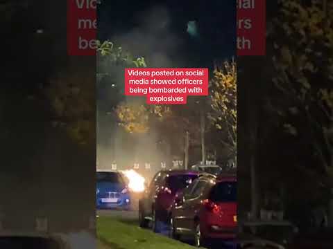 Scotland Bonfire Night disorder 'organised'
