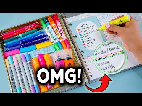 DIY STUDY HACKS! How To Be PRODUCTIVE After School + Study Tips to Get BETTER GRADES! - UCIOUkPJZtWThQBtkCRniSBw