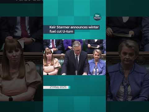 Sir Keir Starmer announces winter fuel cut U-turn | ITV News