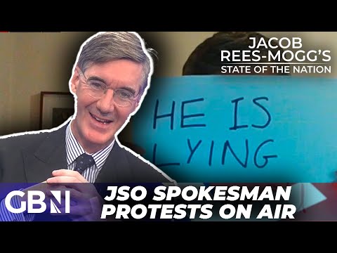 'I feel really sorry for you' | Jacob laughs at Just Stop Oil as they stage protest on air