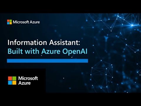 Information Assistant, built with Azure OpenAI Service