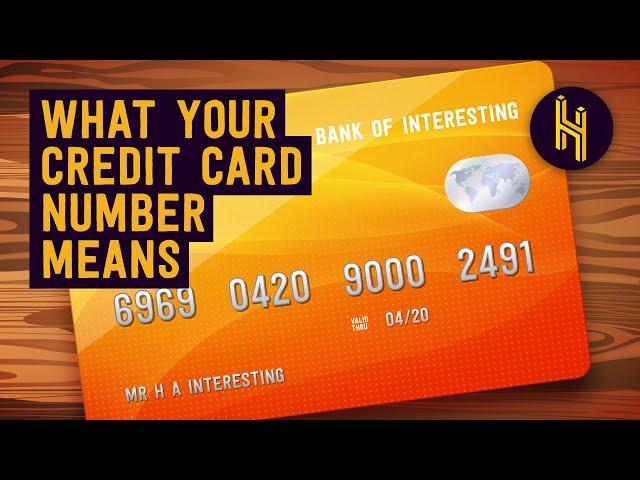 Where is the Credit Card Number on a Visa Card?