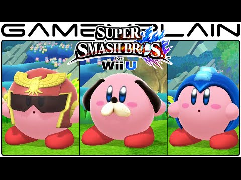 Smash Bros Wii U: All Kirby Hats & Transformations - UCfAPTv1LgeEWevG8X_6PUOQ