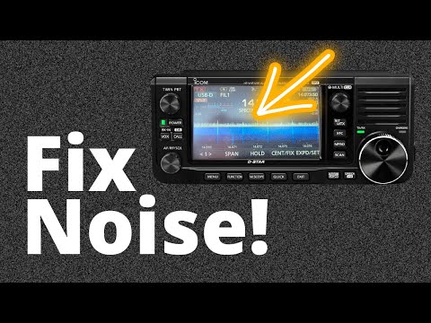 Let's Remove USB Noise from our Icom IC-705