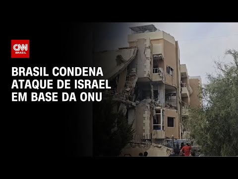 ​Brasil condena ataque de Israel em base da ONU | LIVE CNN