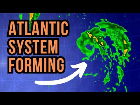 Atlantic System trying to develop into a Tropical Storm…