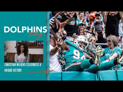 Celly of the Year: Christian Wilkins | Dolphins Today video clip