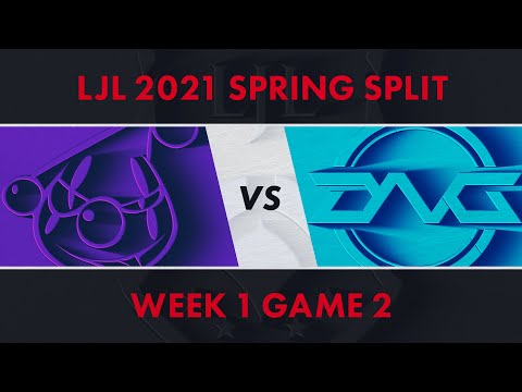 RJ vs DFM｜LJL 2021 Spring Split Week 1 Game 2