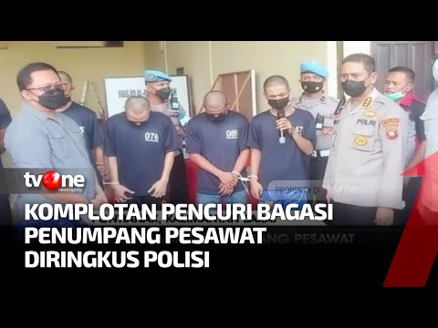 Polisi Ringkus 6 Pencuri Barang Di Bagasi Penumpang Pesawat TvOne