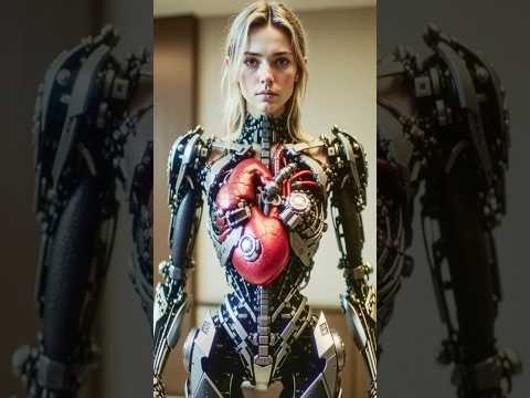 The AI Robot Girl With a Heart — Humanity Reborn in Metal #AIrobot #HumanoidRobot