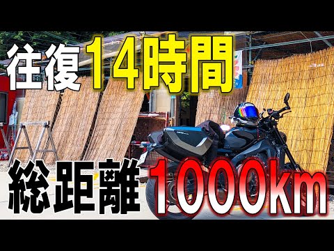 【バイク】目的のために往復14時間かけて1000kmを往く【XSR900】