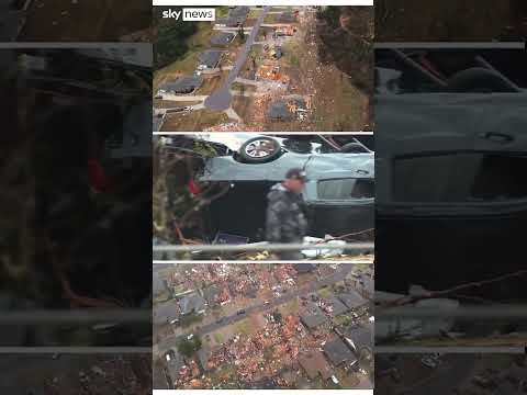 Oklahoma hit by severe storm and reported tornadoes