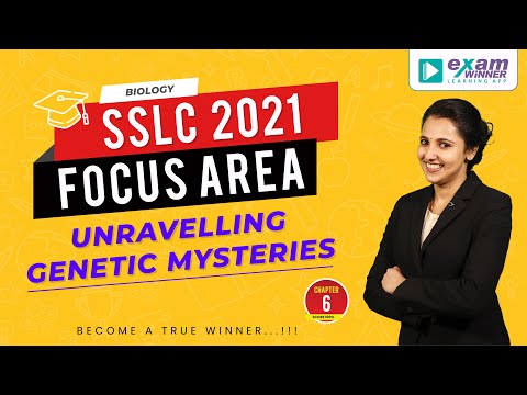 💯SSLC Biology Focus Area 2021💯| Unravelling Genetic Mysteries | Fast Track | Archana Ma'am