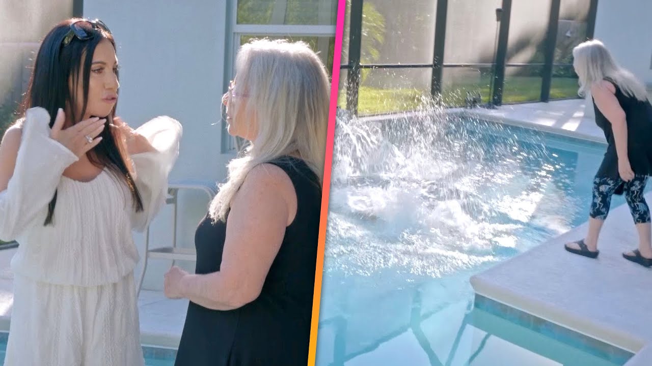 sMothered: Jared’s Stepmom SHOVES Cher’s Mom Dawn Into Pool! (Exclusive)