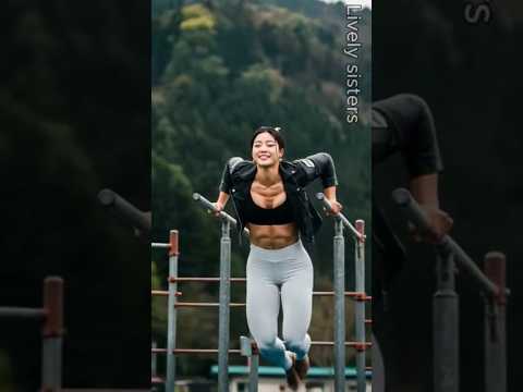 평행봉 쩌는 바이크 언니 #strongwomen #평행봉 #gym