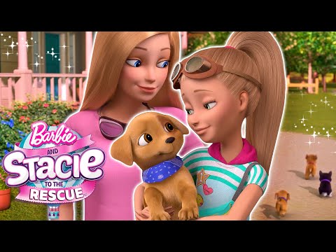 Barbie & Stacie treffen neue Hundewelpen! | Barbie und Stacie – Eine Schwester für alle Fälle