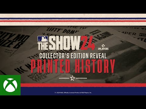 MLB The Show 24 - Collector's Edition Reveal - “Printed History”
