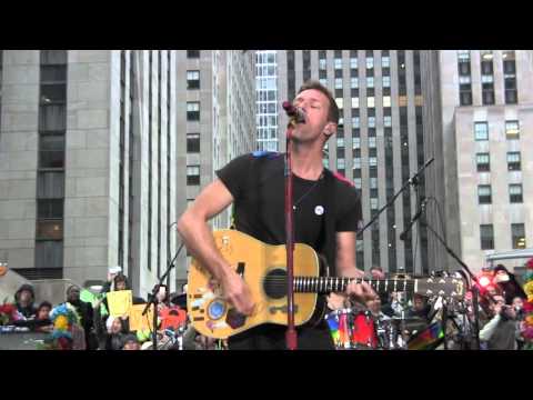 COLDPLAY - Introduction and "Yellow" - Live in New York City TODAY Show - March 14, 2016 [HD][HQ]