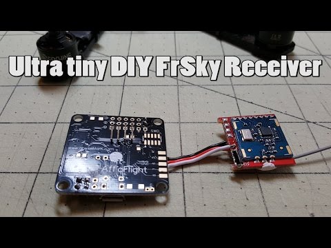 Ultra tiny FrSky DIY Receiver (from Banggood.com) - UCnJyFn_66GMfAbz1AW9MqbQ