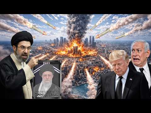 IRAN BALAS SERANGAN BRUTAL USAI KEMATIAN ALI KHAMENEI! Rudal Kheibar Iran Hujani Tel Aviv Israel