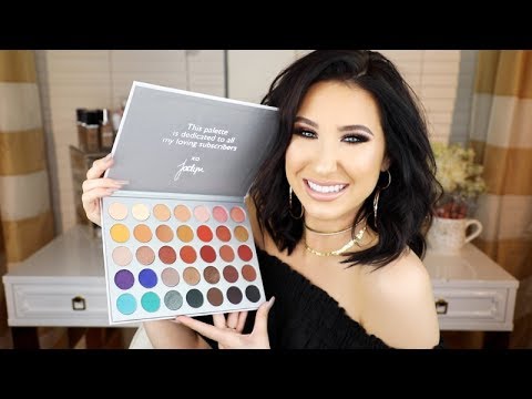 THE JACLYN HILL X MORPHE PALETTE REVEAL + SWATCHES