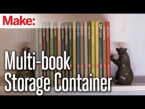 DIY Hacks & How To's: Multi-Book Storage Container - UChtY6O8Ahw2cz05PS2GhUbg