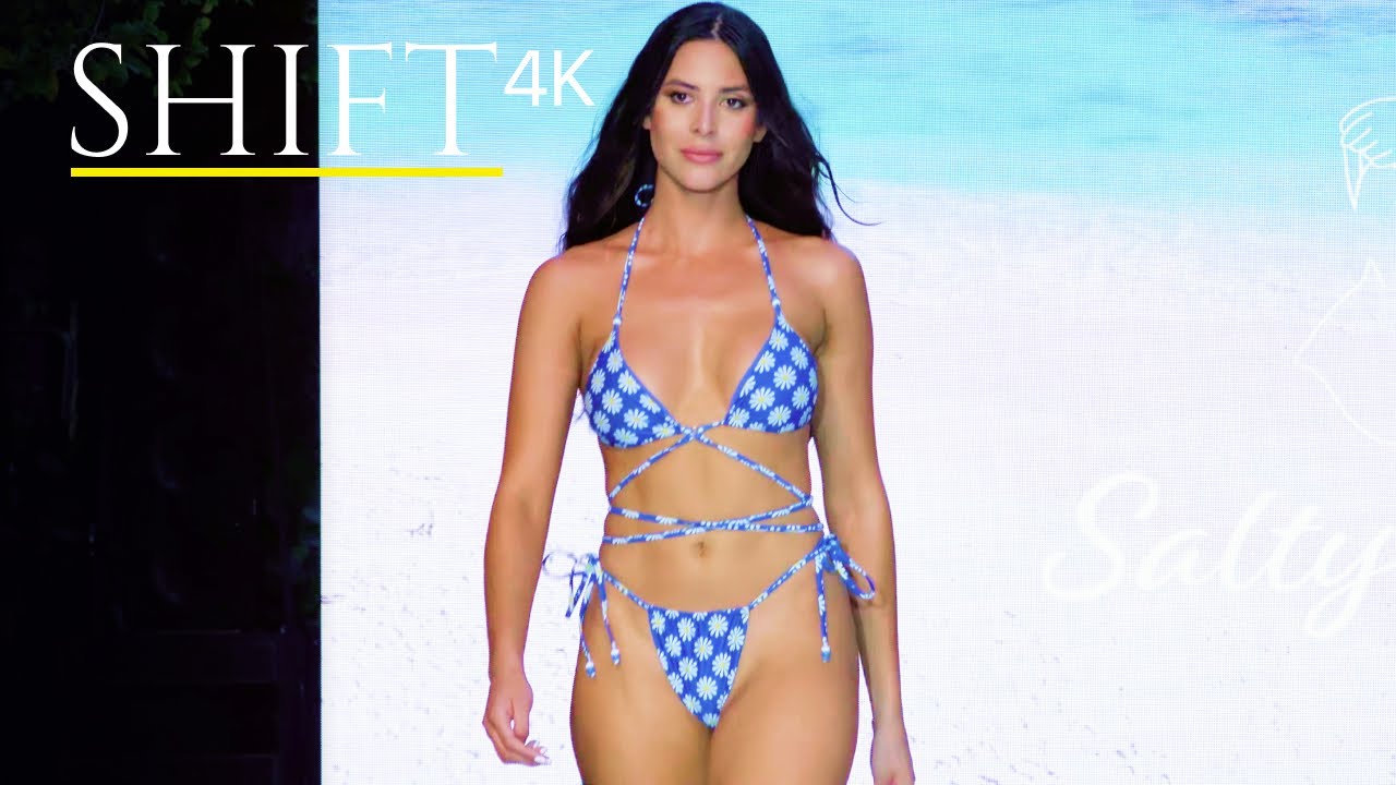 SALTY BOTTOM BIKINIS 4K / a bikini fashion show filmed in Miami Florida during Swim Week