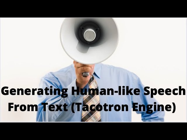 Tacotron: A TensorFlow-Based Speech Synthesis System
