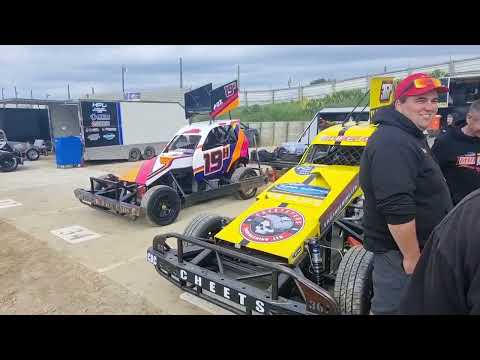 Oceanview Speedway Pitwalk October 19 2024 - dirt track racing video image